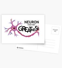 Neuron der Ermutigung Postkarten