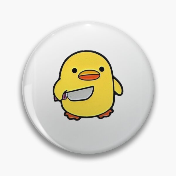 Item preview, Tubby duck sticker  designed and sold by Estella Carterson.