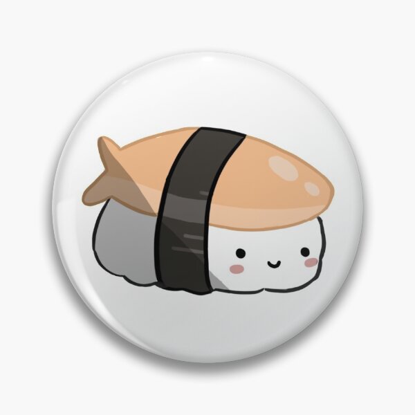 Item preview, Adorable Salmon Sushi Nigiri designed and sold by Fructure.