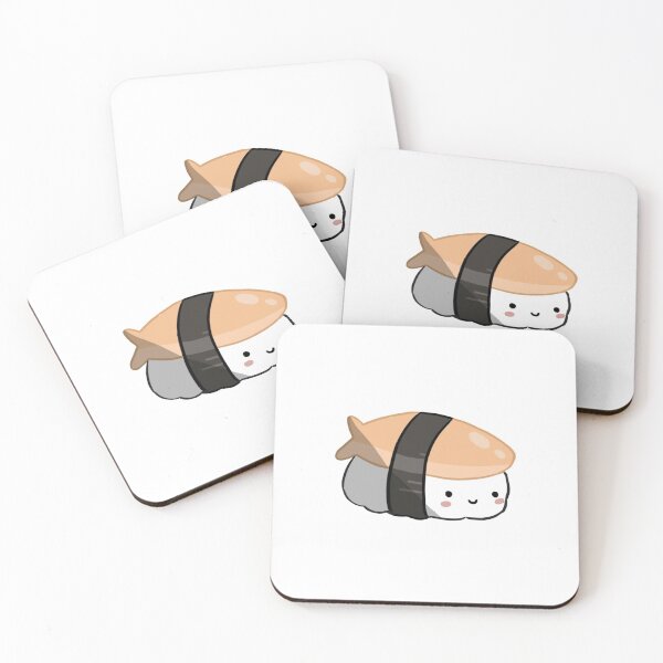 Item preview, Adorable Salmon Sushi Nigiri designed and sold by Fructure.