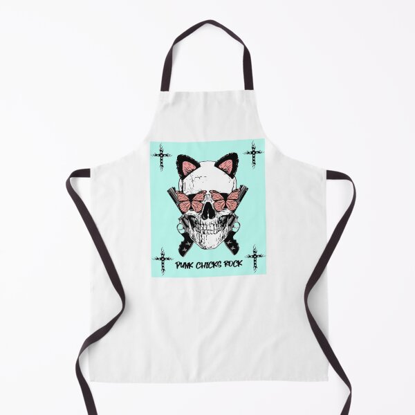 Item preview, Punk Chicks Rock - Classic Punk Skull designed and sold by Rocketman2017.