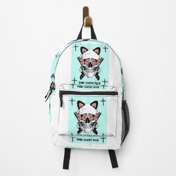 Item preview, Punk Chicks Rock - Classic Punk Skull designed and sold by Rocketman2017.