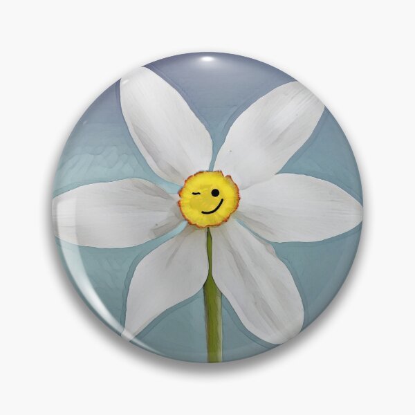 Item preview, Summer Flower With Winking Face designed and sold by Heathermarie321.