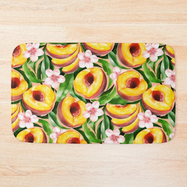 Item preview, Copy of Luscious Peach Orchard on peachy pink  designed and sold by Perrin Le Feuvre.