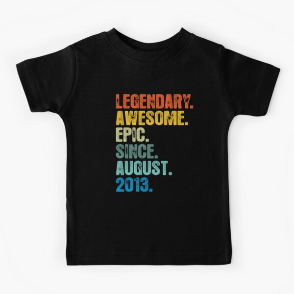 Vintage January 2012 Outfit 8th Birthday Gift 8 Years Old T-Shirt