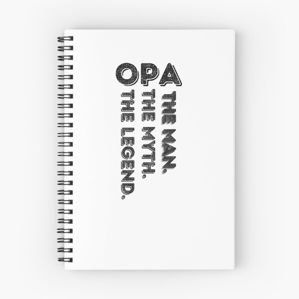Item preview, Opa The Man The Myth The Legend Shirt designed and sold by biwdrawing.