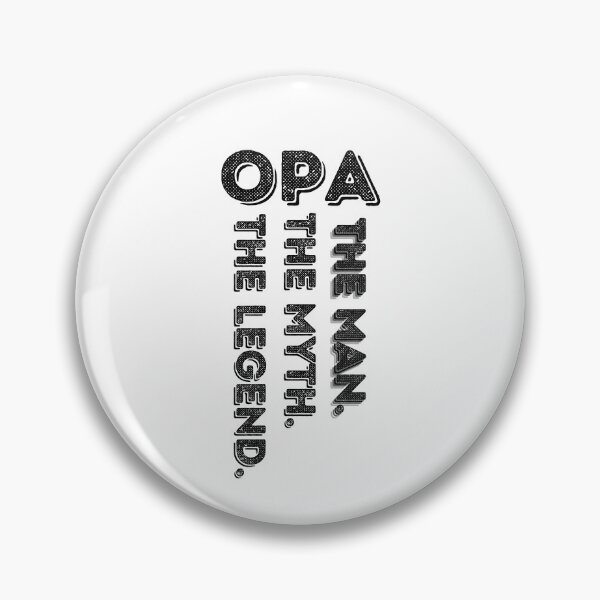 Item preview, Opa The Man The Myth The Legend Shirt designed and sold by biwdrawing.