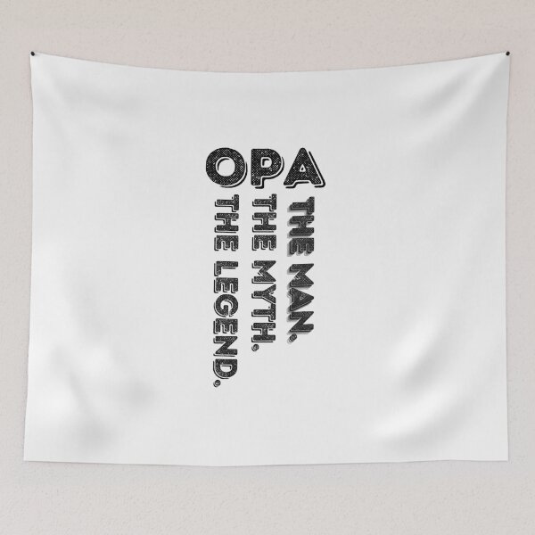 Item preview, Opa The Man The Myth The Legend Shirt designed and sold by Bold Habit Co..