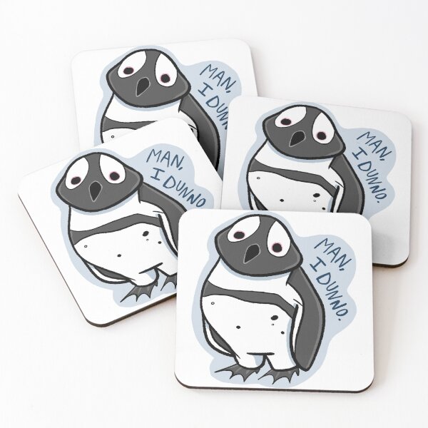 Item preview, Man, I Dunno - Penguin designed and sold by starlinex.