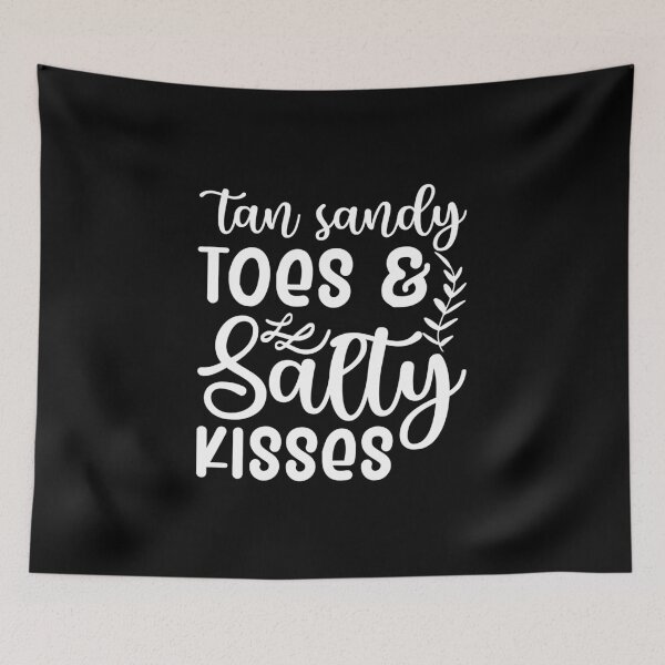 Item preview, Tan Sandy toes and salty kisses designed and sold by pnkpopcorn.