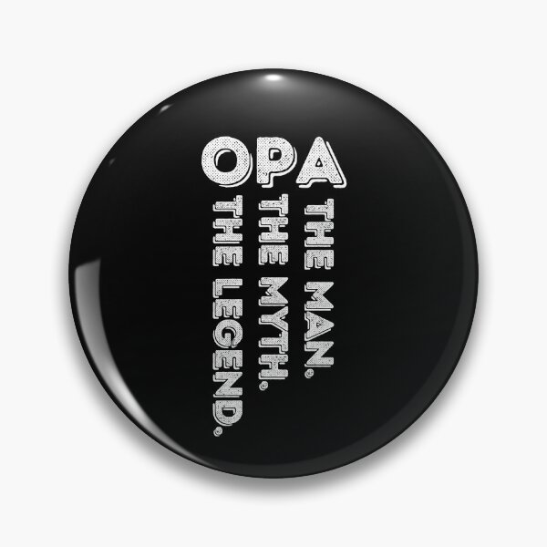 Item preview, Opa The Man The Myth The Legend Shirt designed and sold by biwdrawing.