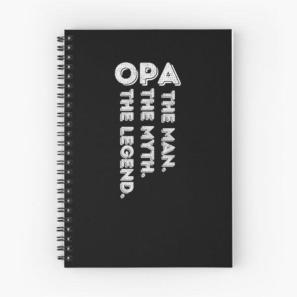 Item preview, Opa The Man The Myth The Legend Shirt designed and sold by biwdrawing.
