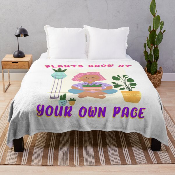 Item preview,  PLANTS GROW AT YOUR OWN PACE  designed and sold by RetroPlaceee.
