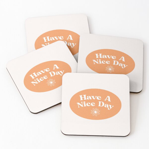 Item preview, Have A Nice Day Floral Orange Stamp designed and sold by danielalorenzo.