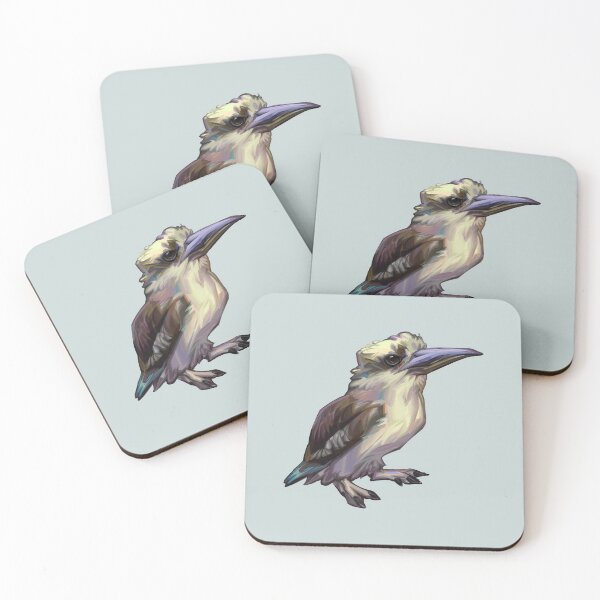 Item preview, Painted Kookaburra designed and sold by WormLasagna.
