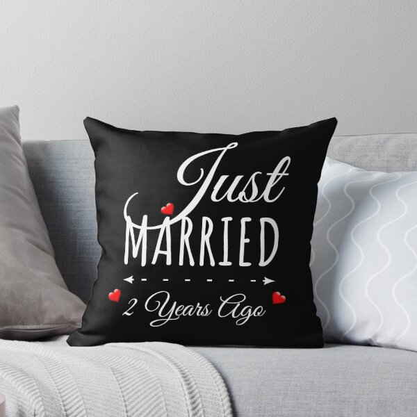 Item preview, Just Married 2 Years Ago - 2nd Wedding Anniversary, 2 Years Anniversary Gift For Couple designed and sold by Mozaic Clothes.
