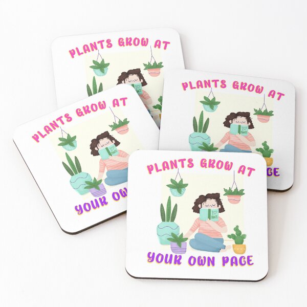 Item preview, PLANTS GROW AT YOUR OWN PACE  designed and sold by RetroPlaceee.