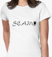 big business Scam artist Women's Fitted T-Shirt