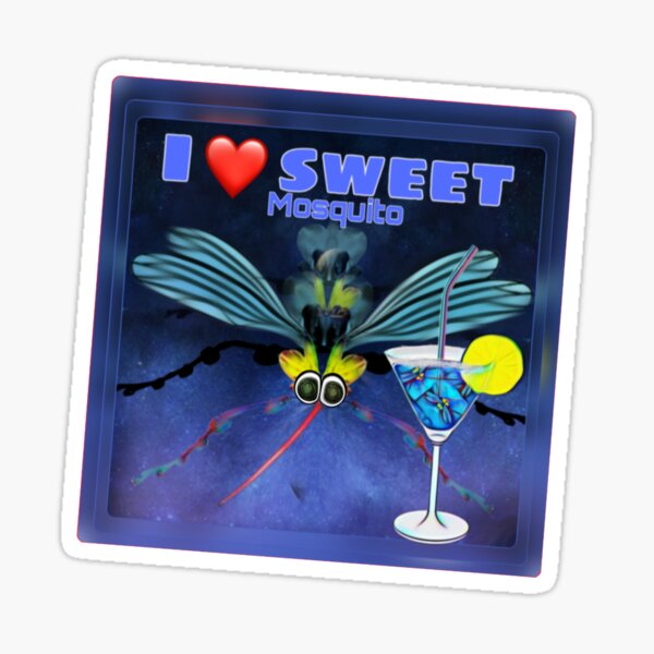 Funny Mosquito Stickers Redbubble