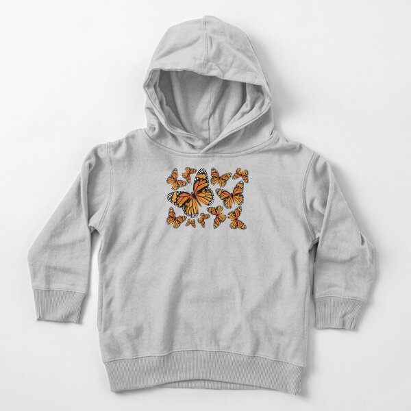 Monarch Butterflies | Monarch Butterfly | Vintage Butterflies | Butterfly Patterns | Toddler Pullover Hoodie