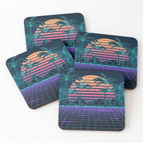Item preview, 80s Loveliest Retrowave Sunset designed and sold by MaiZephyr.