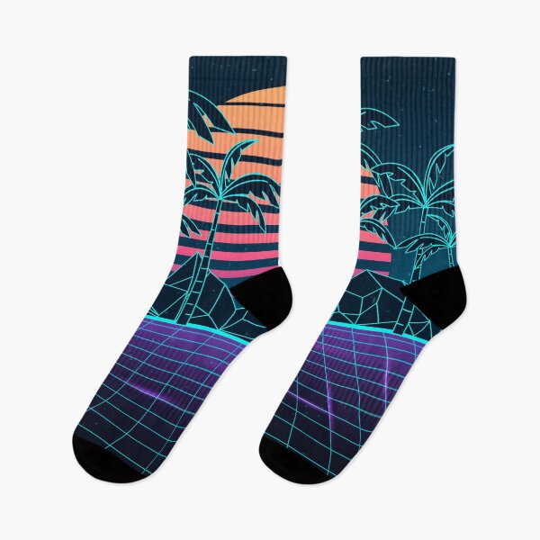 Item preview, 80s Loveliest Retrowave Sunset designed and sold by MaiZephyr.