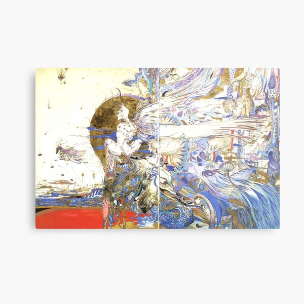 Yoshitaka Amano Fantasy Metal Print