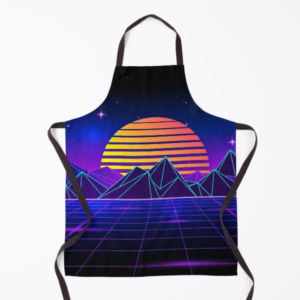 Item preview, Dazzling Retrowave Sunset designed and sold by MaiZephyr.