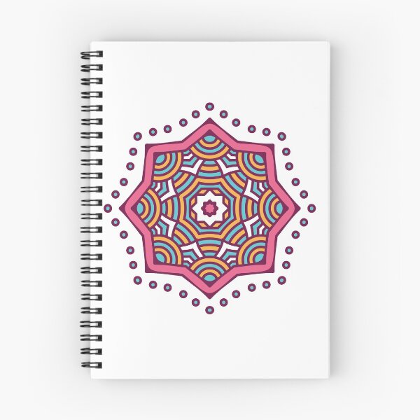 Item preview, Warm Mandala Sticker designed and sold by Grapic-Man.