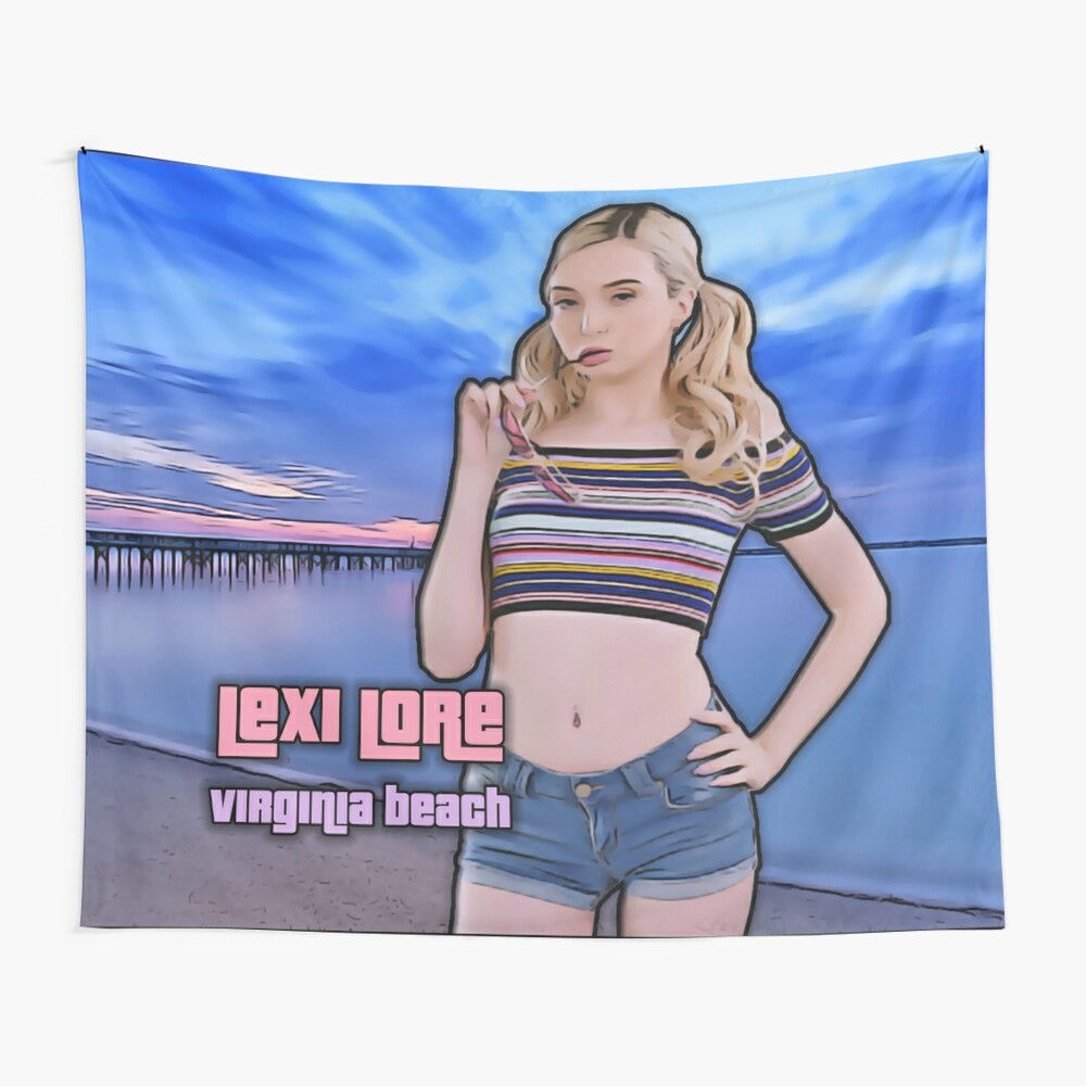 Impression rigide for Sale avec lœuvre « Lexi Lore » de lartiste TYLER PRATTIS Redbubble