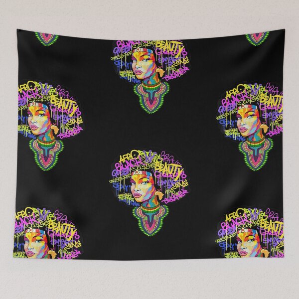 Item preview, Dashiki Melanin Afro Woman designed and sold by patriciaa12.