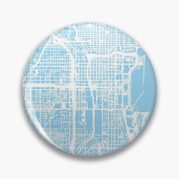Item preview, City of Chicago map designed and sold by maynarddustin.