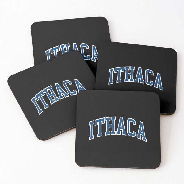 Item preview, ithaca - college font curved designed and sold by scollegestuff.