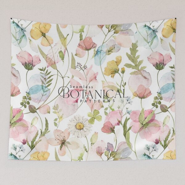 Item preview, pretty flower pattern designed and sold by minah05.