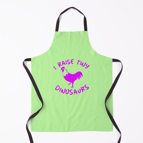 Item preview, I Raise Tiny Dinosaurs -funny chicken design in purple text designed and sold by katiekendall.
