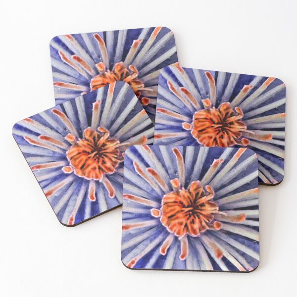 Item preview, blue red flower sprout designed and sold by Flowershop528.
