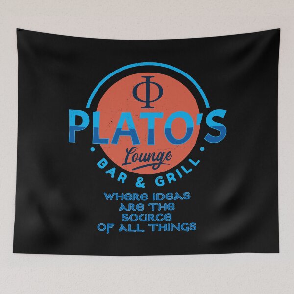Item preview, plato designed and sold by NicGrayGraphic.