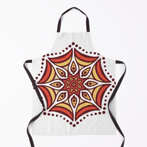 Item preview, Warm Mandala Sticker designed and sold by Grapic-Man.