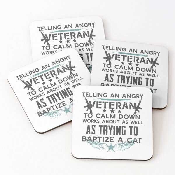 Item preview, Angry Veteran designed and sold by SoldMescaline.