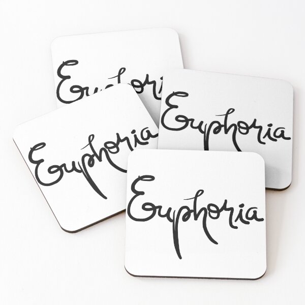 Item preview, Euphoria Lettering Design Black Version designed and sold by Khotekmei.