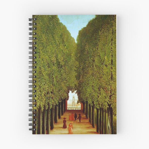 Aperçu de l'œuvre Henri rousseau- l'Avenue dans le parc à saint nuage créée et vendue par Vivanne-art.