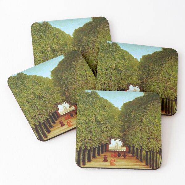 Item preview, Henri rousseau- the Avenue in the park at saint cloud designed and sold by Vivanne-art.