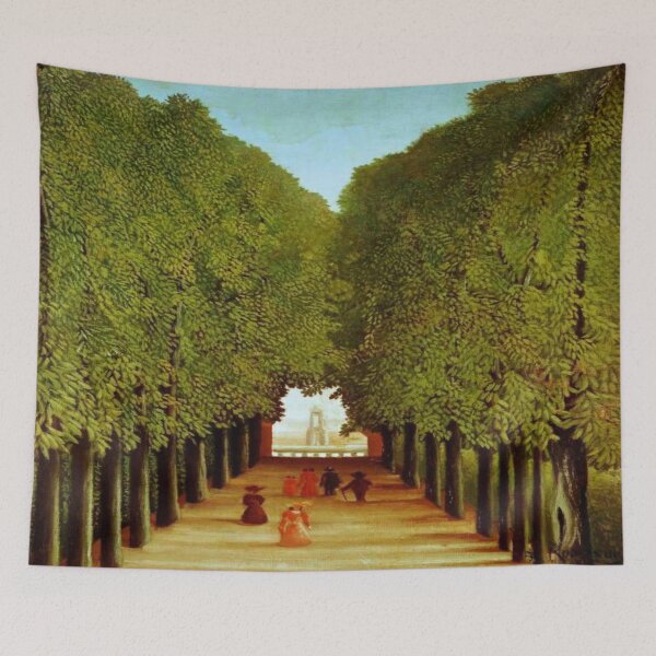 Item preview, Henri rousseau- the Avenue in the park at saint cloud designed and sold by Vivanne-art.