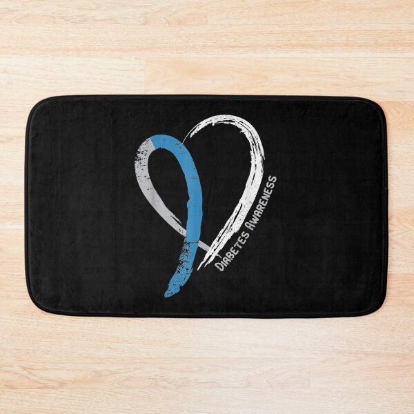 Item preview, Heart Ribbon Diabetes Awareness Diabetes Awareness designed and sold by patriciaa12.