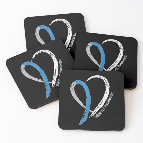 Item preview, Heart Ribbon Diabetes Awareness Diabetes Awareness designed and sold by patriciaa12.