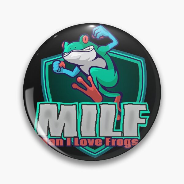 Item preview, Man I Love Frogs (MILF) designed and sold by dellcotech.
