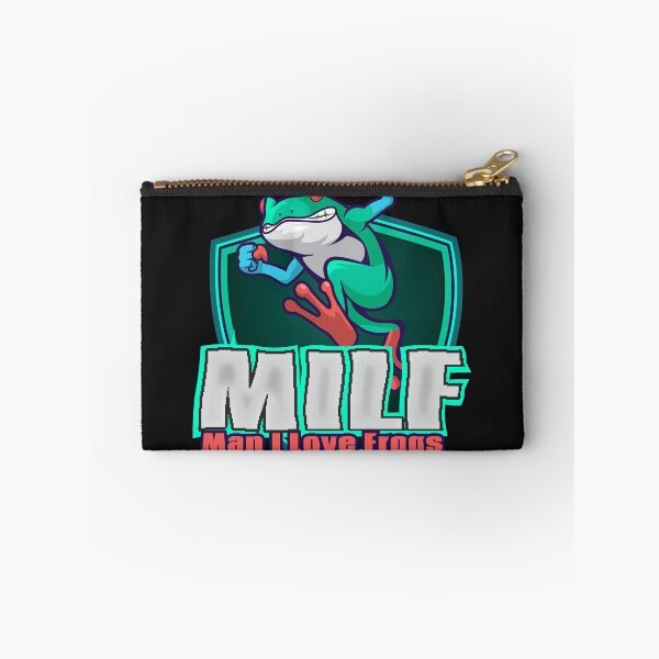 Item preview, Man I Love Frogs (MILF) designed and sold by dellcotech.