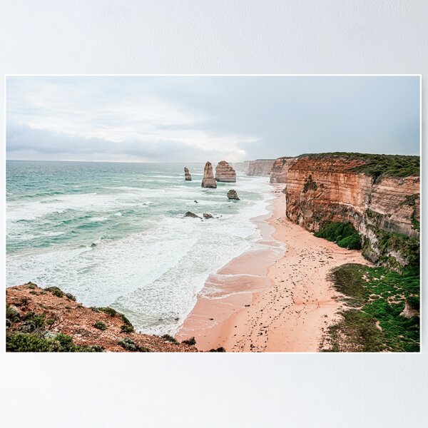 Item preview, Twelve Apostles Scene, Wall Art Poster Printable, Victoria Australia, Prints DIY Wall Art, Photography, Home Decor Art Print Sticker designed and sold by Boydfoto.