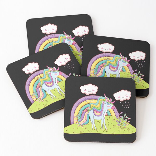 Item preview, Unicorn fantasy cartoon designed and sold by Strale25kv.