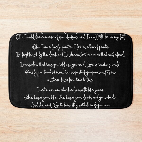 Item preview, A Case of You - Joni Mitchell (lyrics) v.1 designed and sold by x1brett.